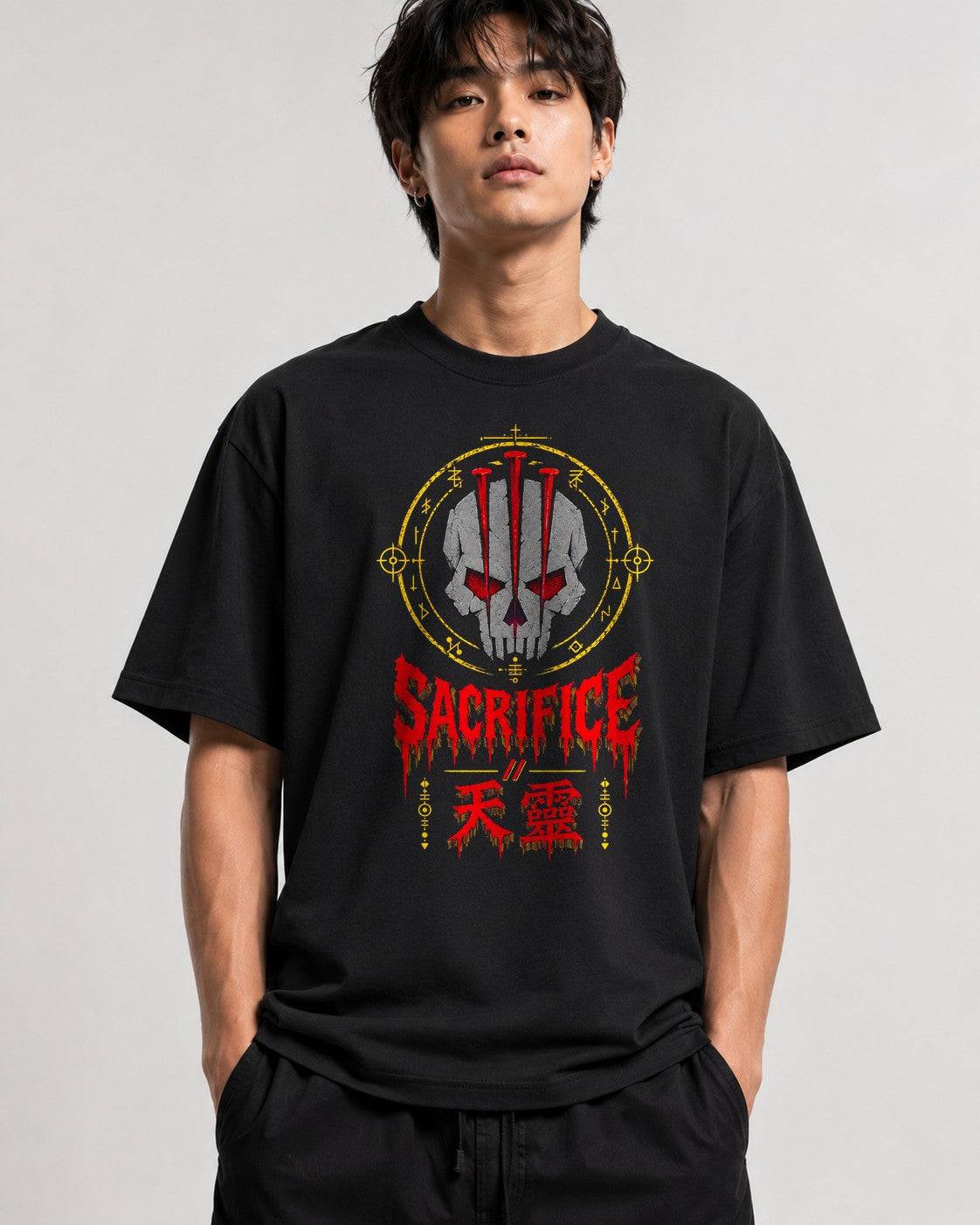 Sacrifice Skull - Black