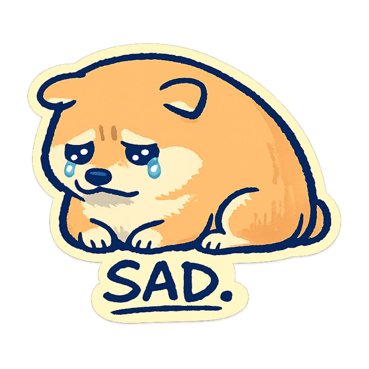Sad Shiba