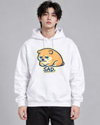 Sad Shiba - White