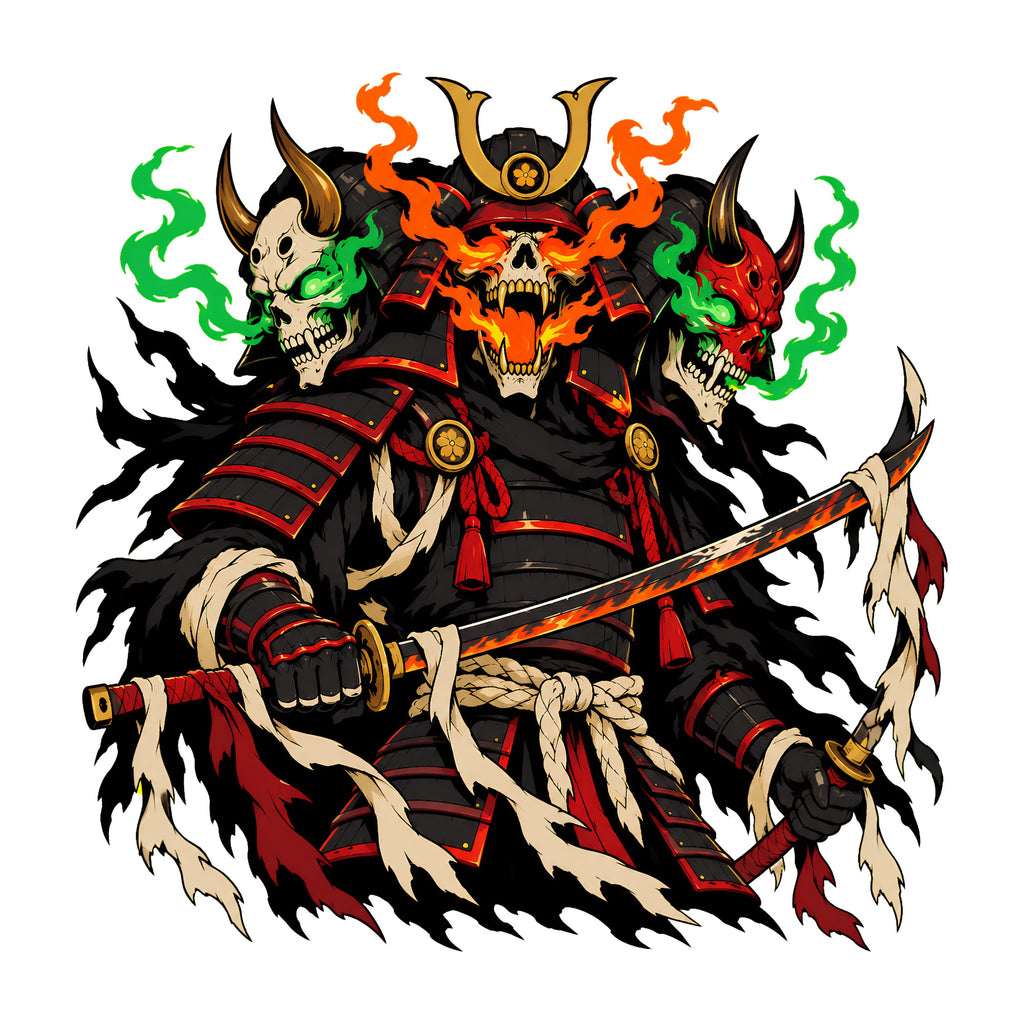 Samurai Skull Warrior