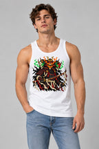 Samurai Skull Warrior - White