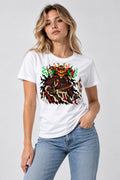 Samurai Skull Warrior - White