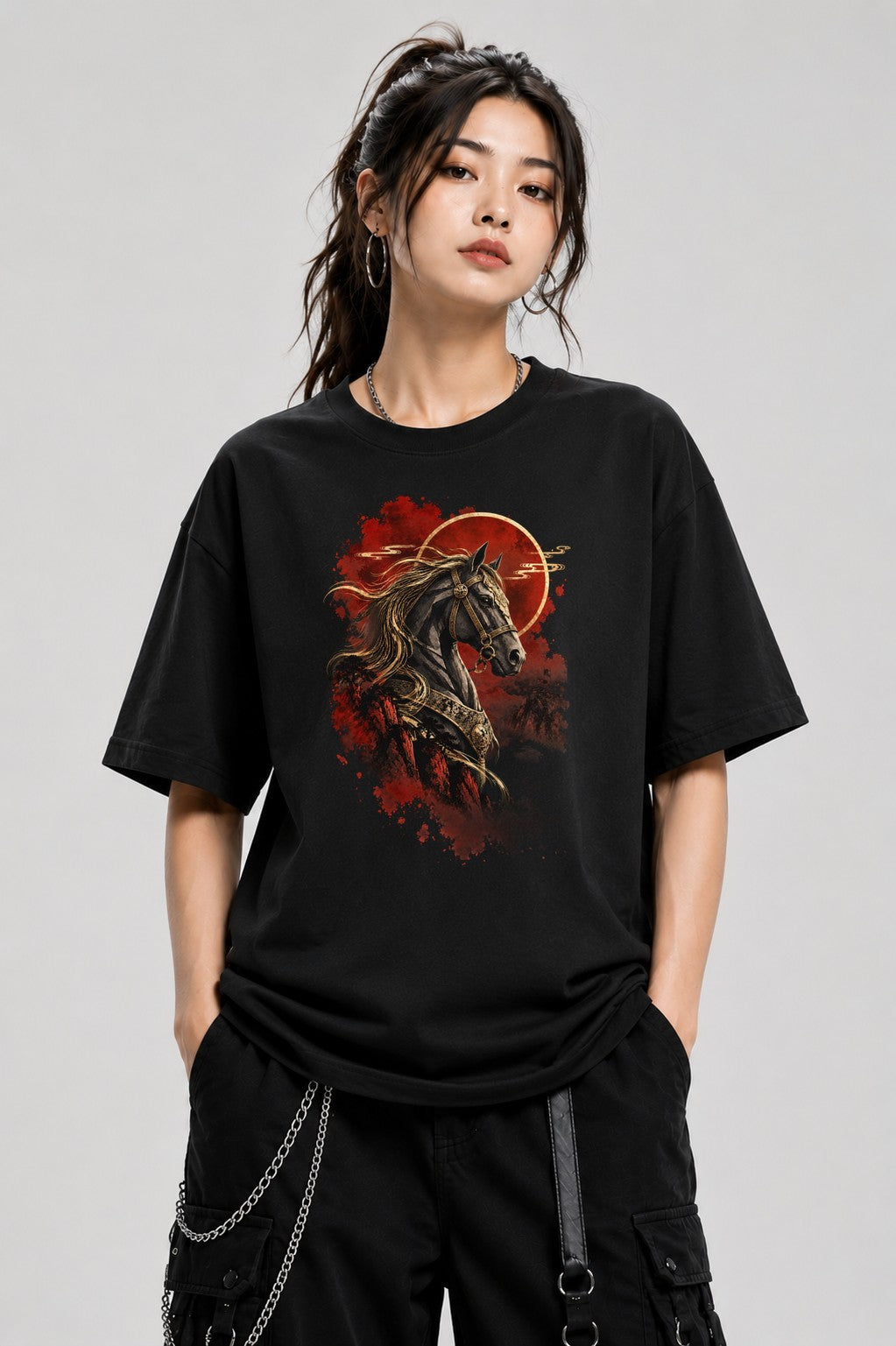 Samurai War Horse - Black
