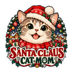 Santa Claus Cat Mom