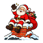 Santa on Chimney