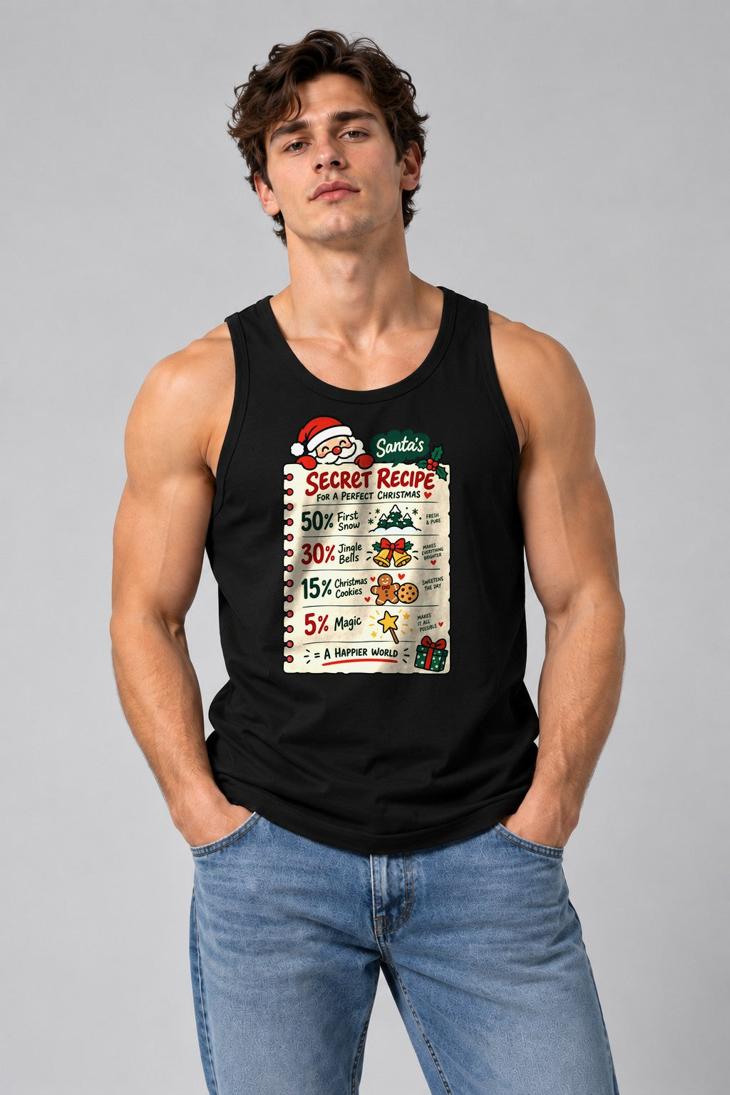 Santa's Secret Recipe - Black