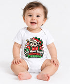 Santa's Treasure Raccoon - White
