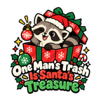 Santa's Treasure Raccoon