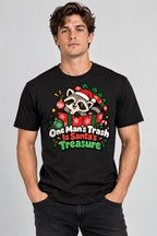 Santa's Treasure Raccoon - Black