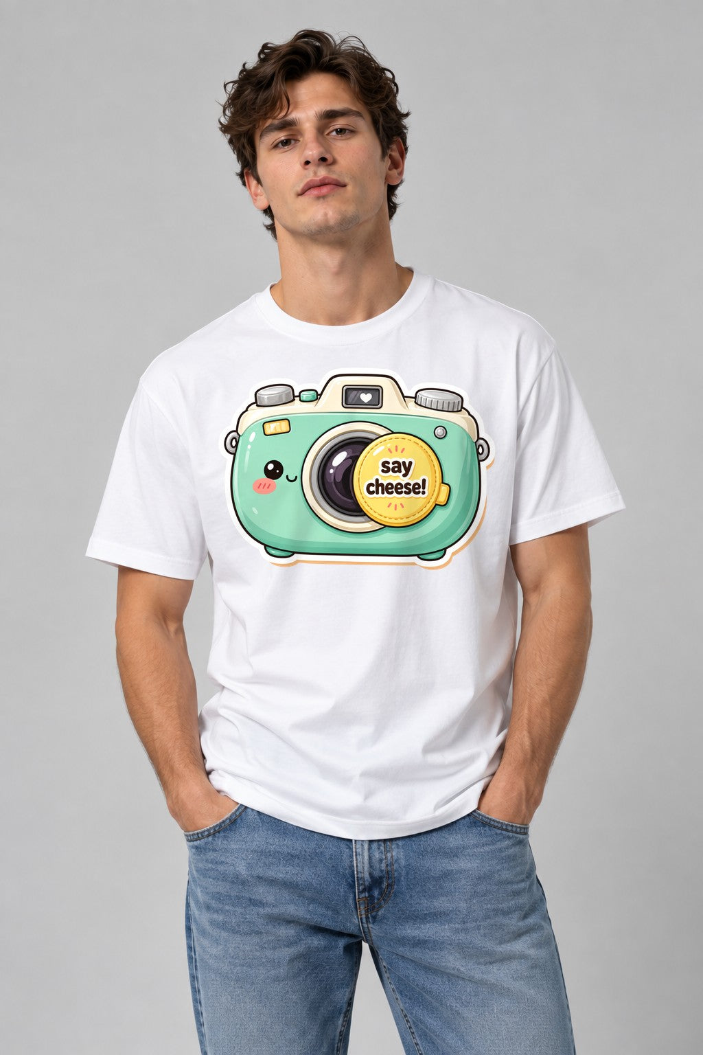 Say Cheese Camera - White