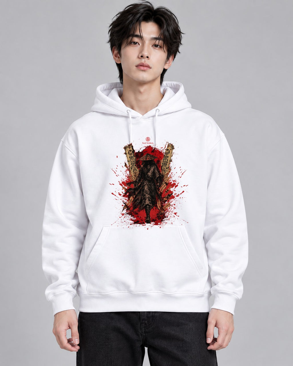 Seal Broken Ronin - White