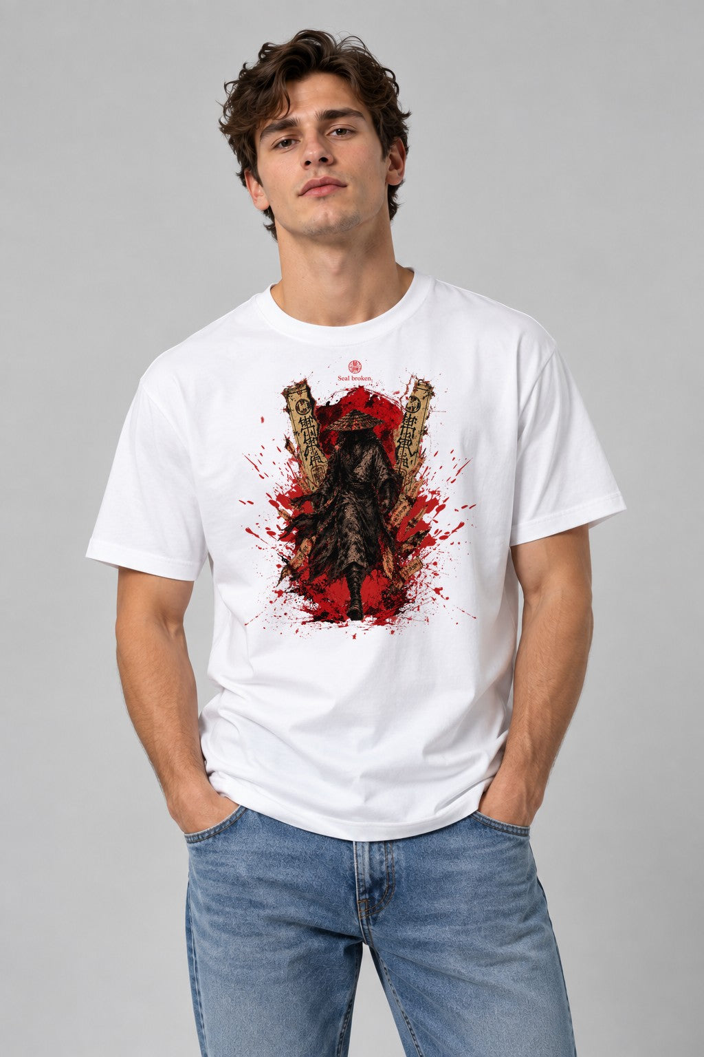 Seal Broken Ronin - White