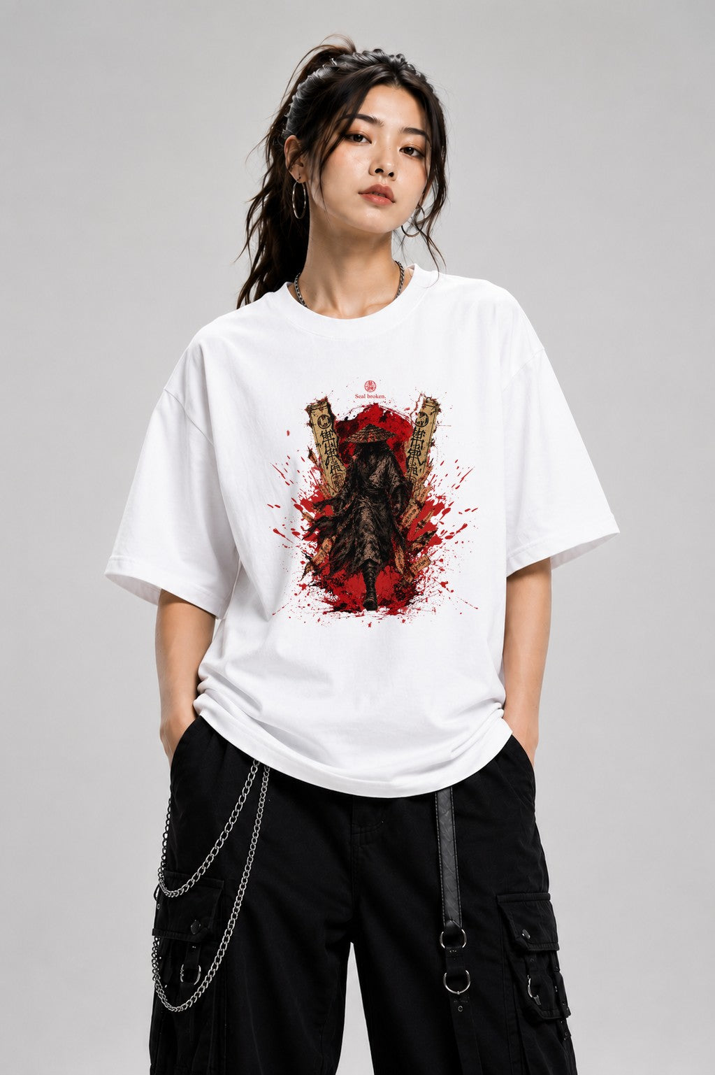 Seal Broken Ronin - White