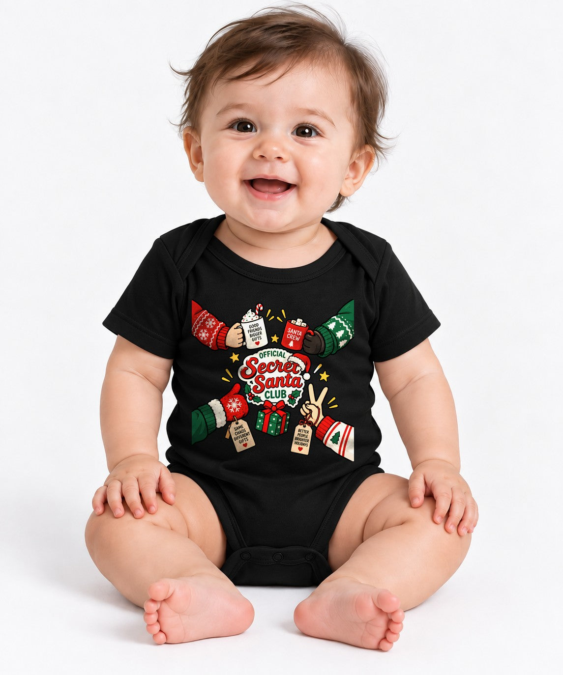 Secret Santa Club - Black