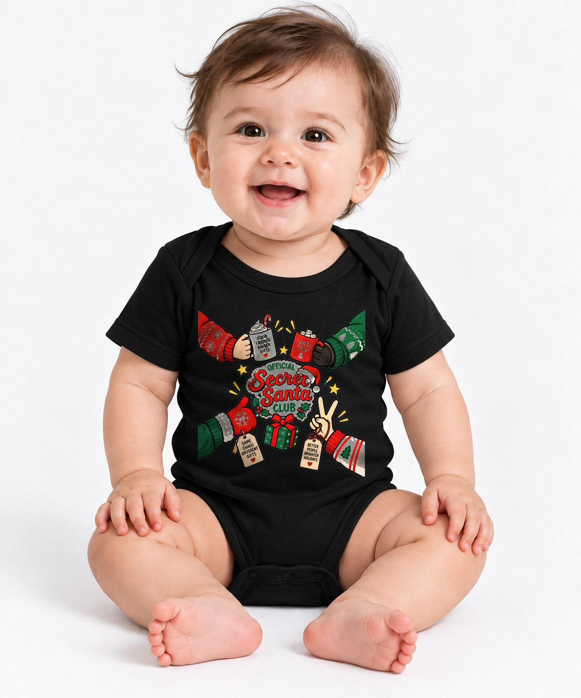 Secret Santa Club - Black