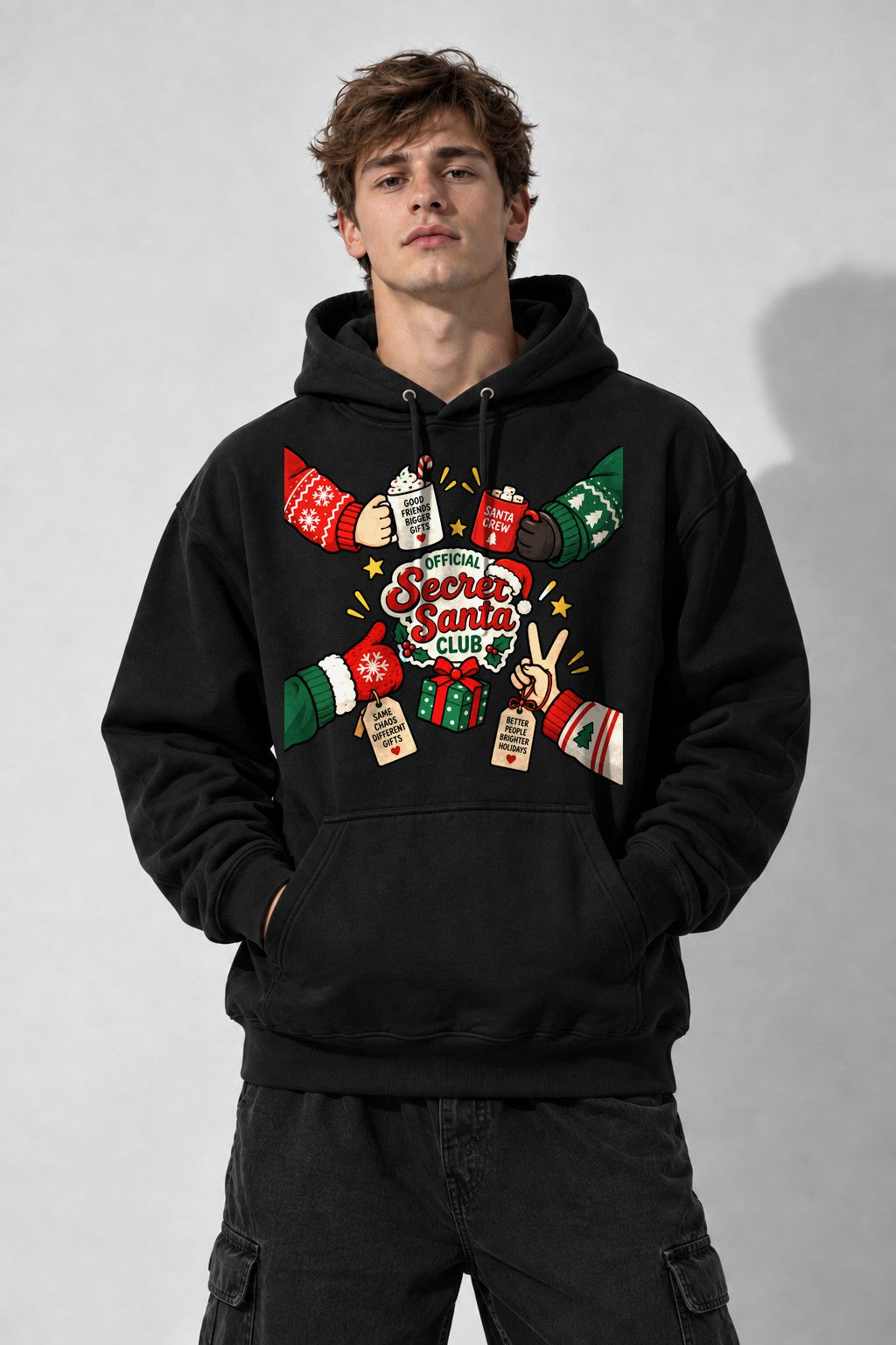 Secret Santa Club - Black
