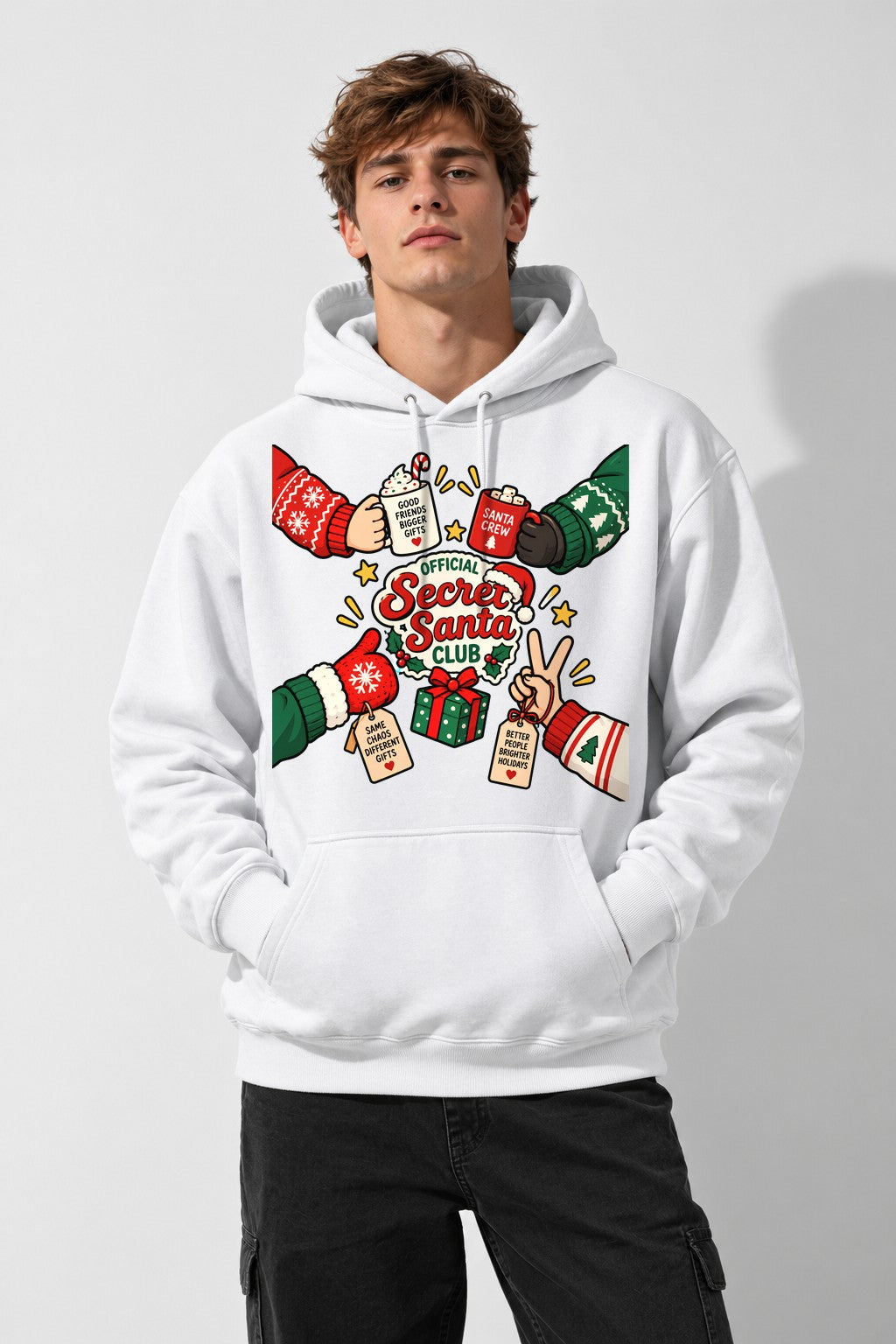 Secret Santa Club - White