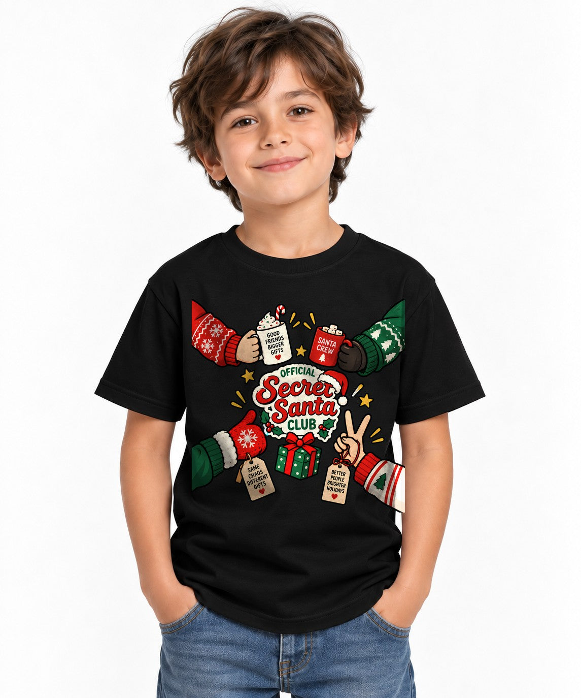 Secret Santa Club - Black