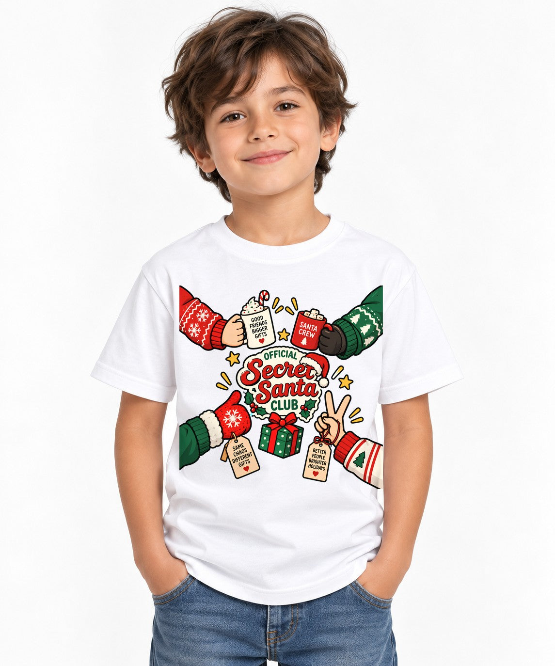 Secret Santa Club - White