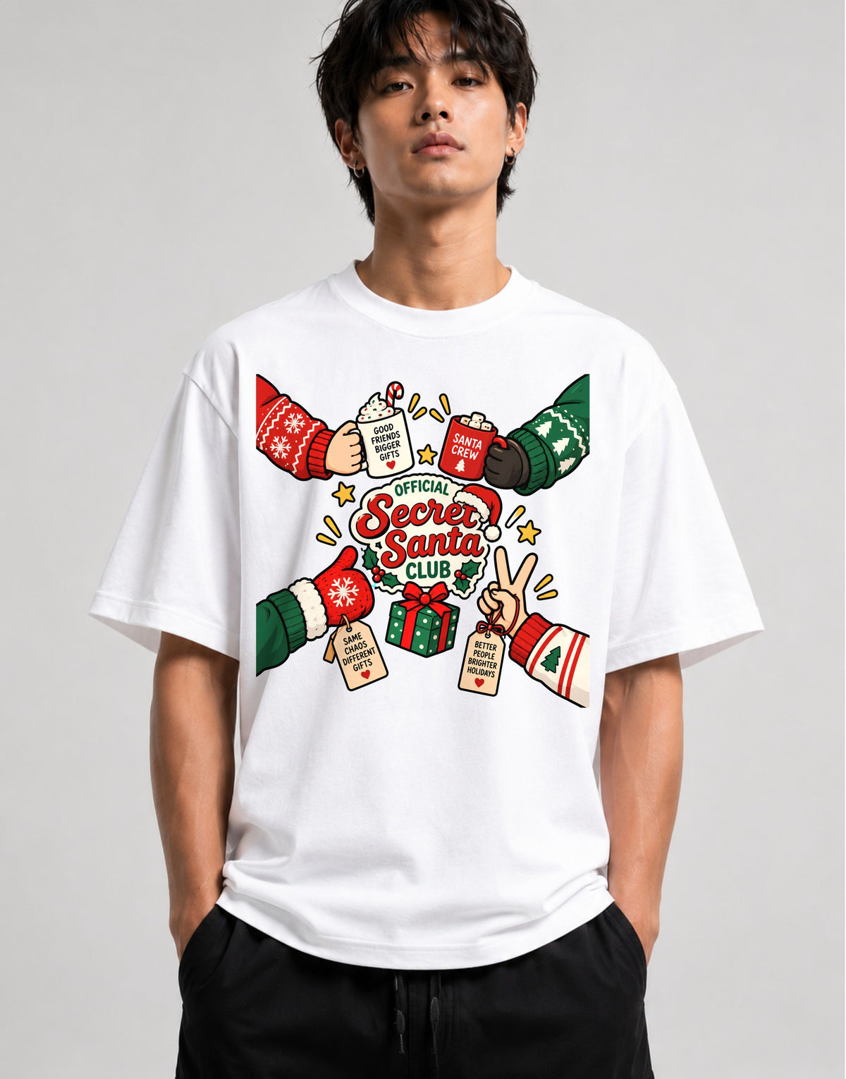 Secret Santa Club - White