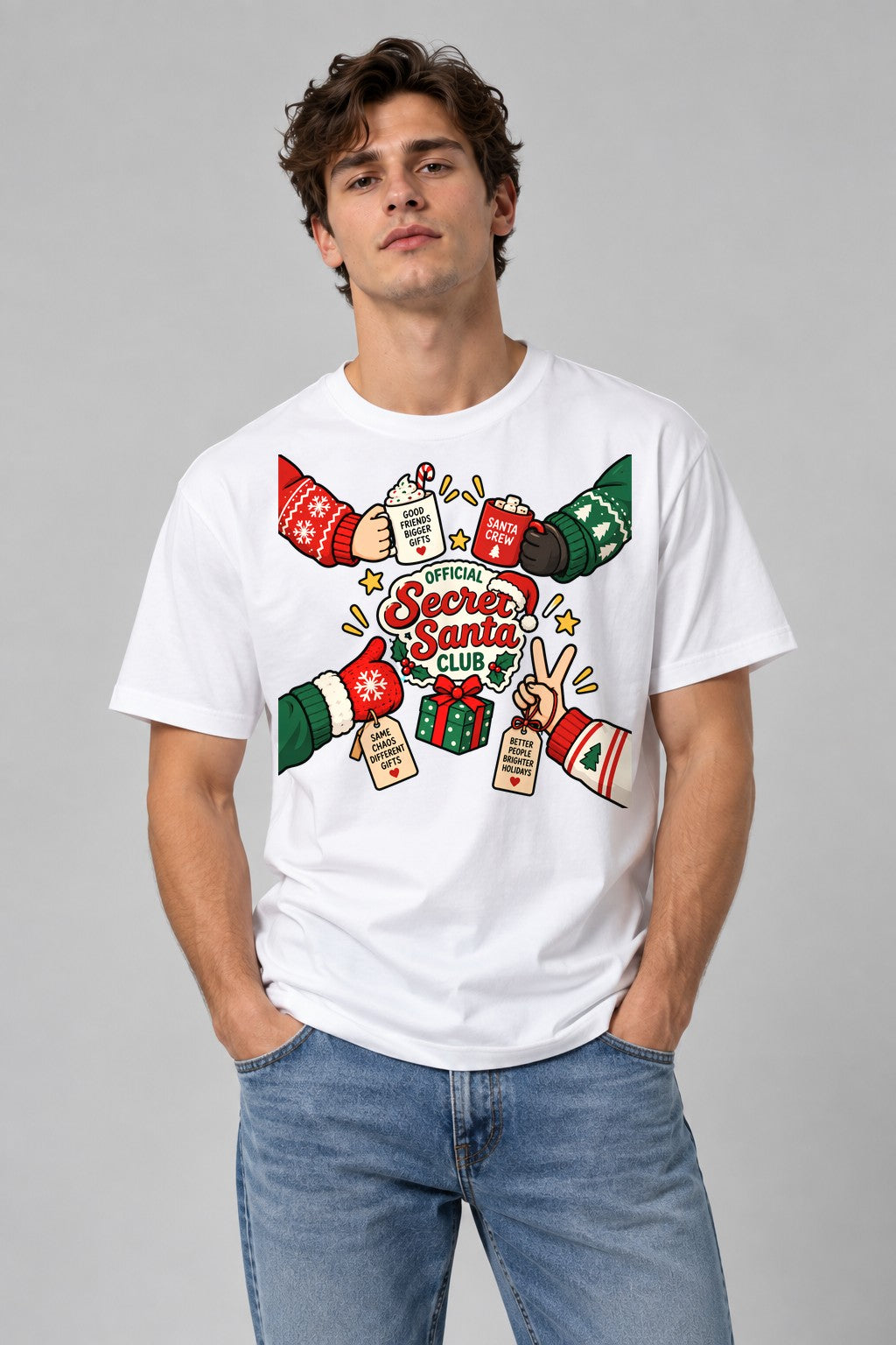 Secret Santa Club - White