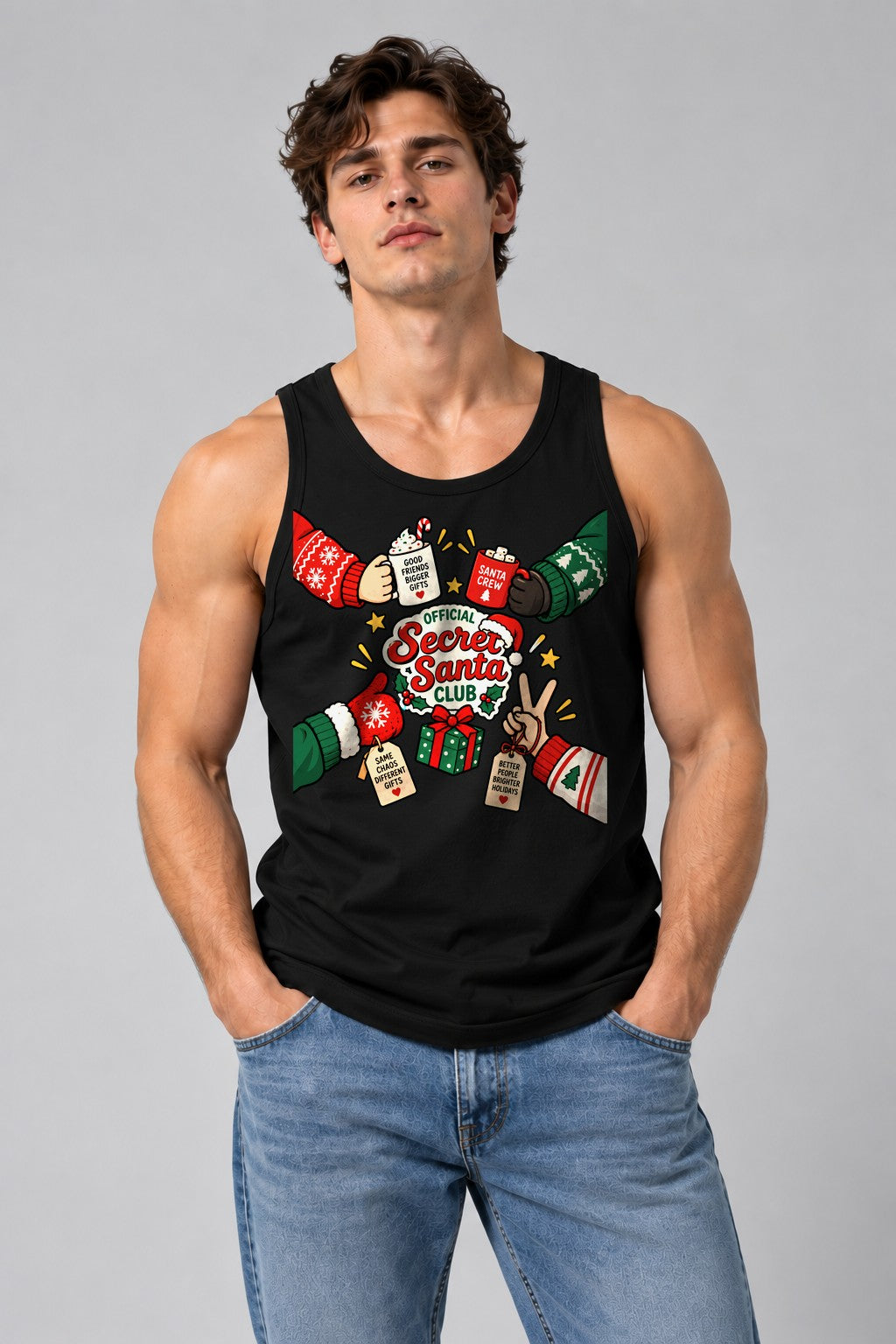 Secret Santa Club - Black