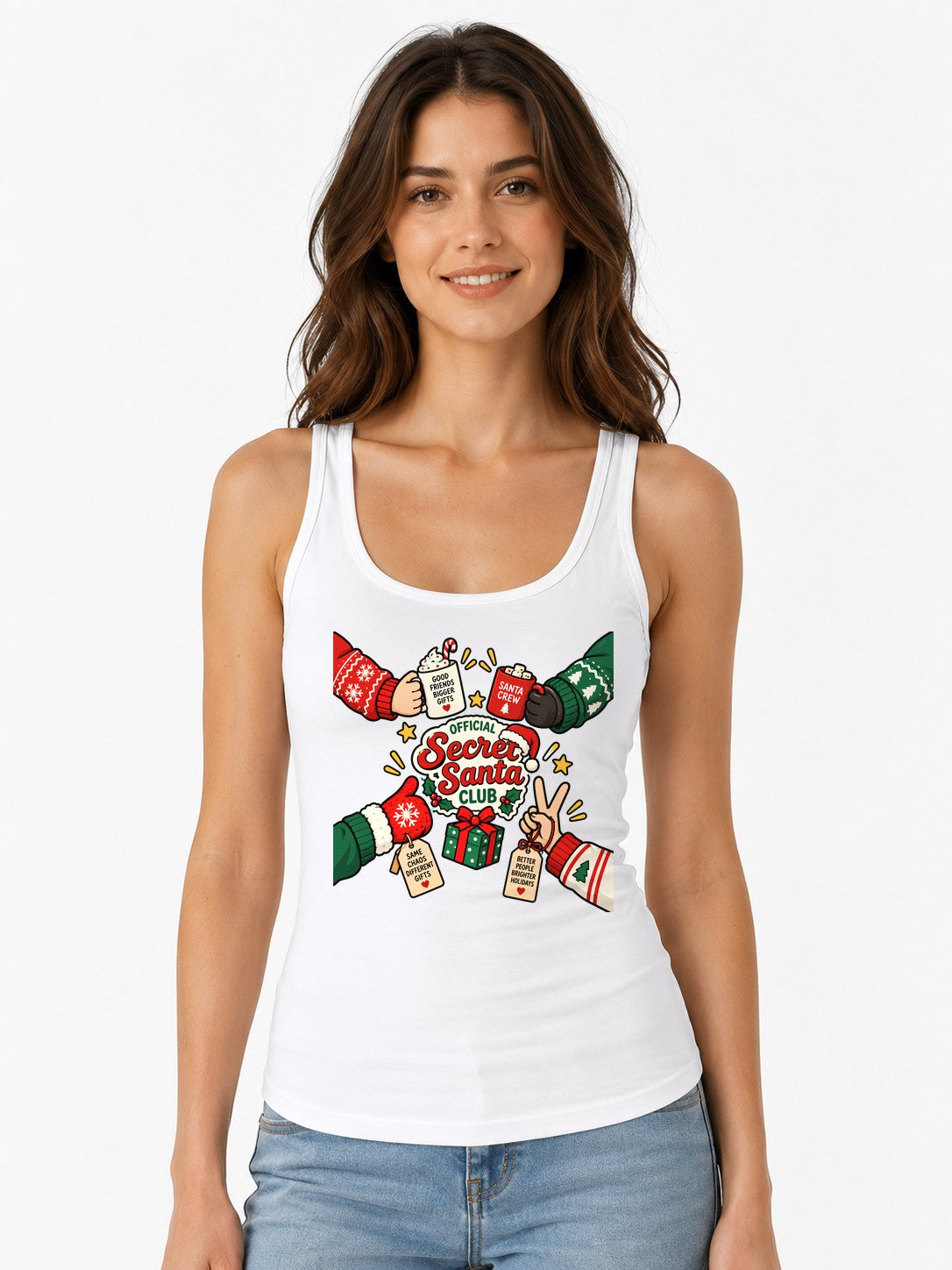 Secret Santa Club - White