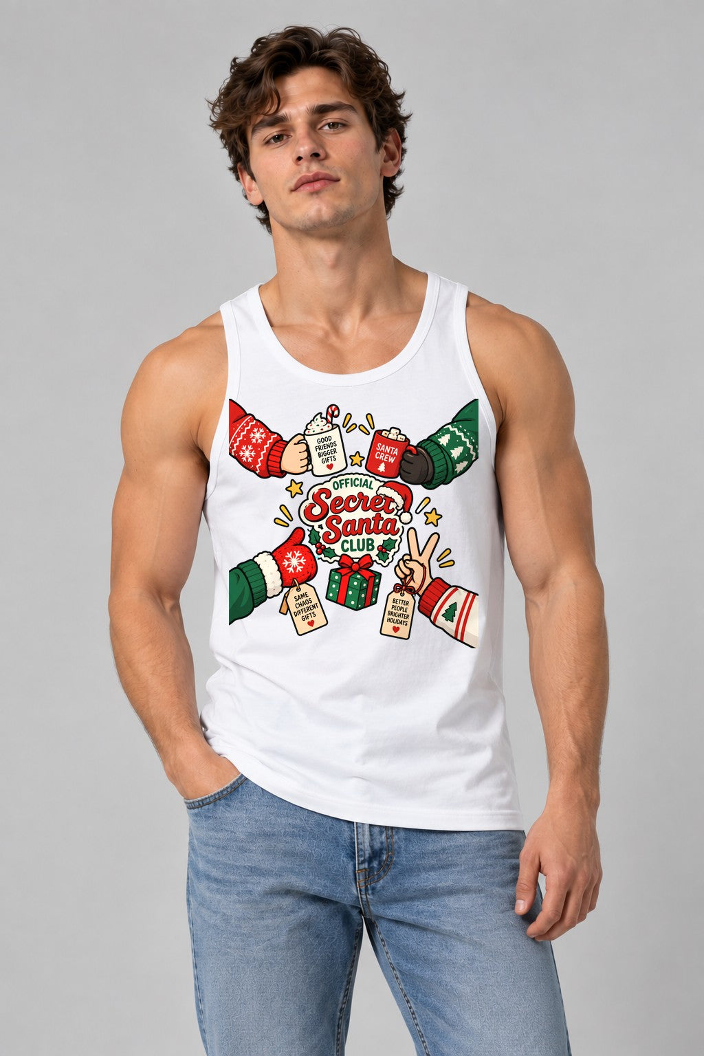 Secret Santa Club - White
