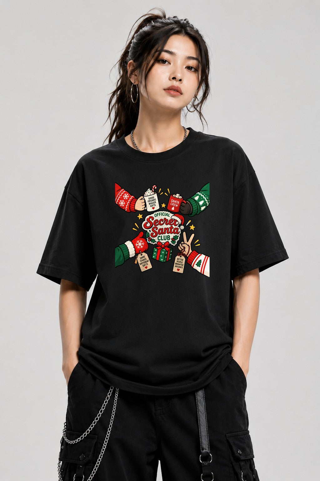 Secret Santa Club - Black
