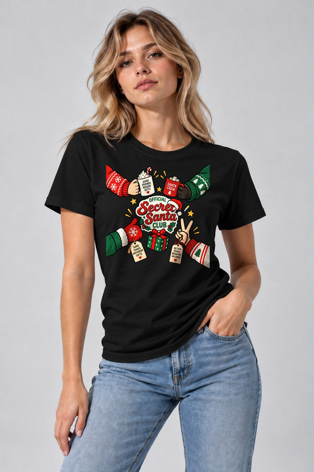 Secret Santa Club - Black