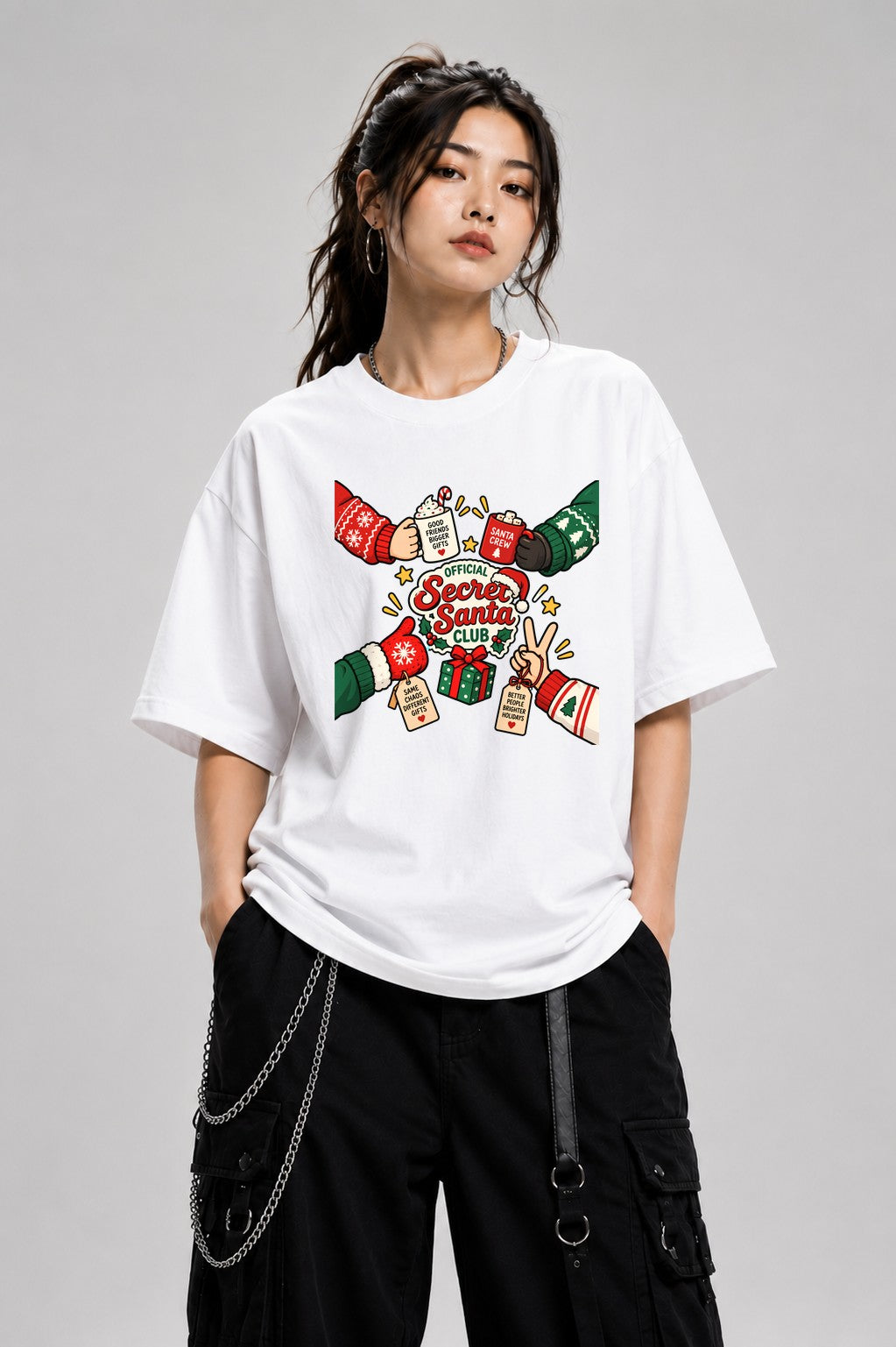 Secret Santa Club - White