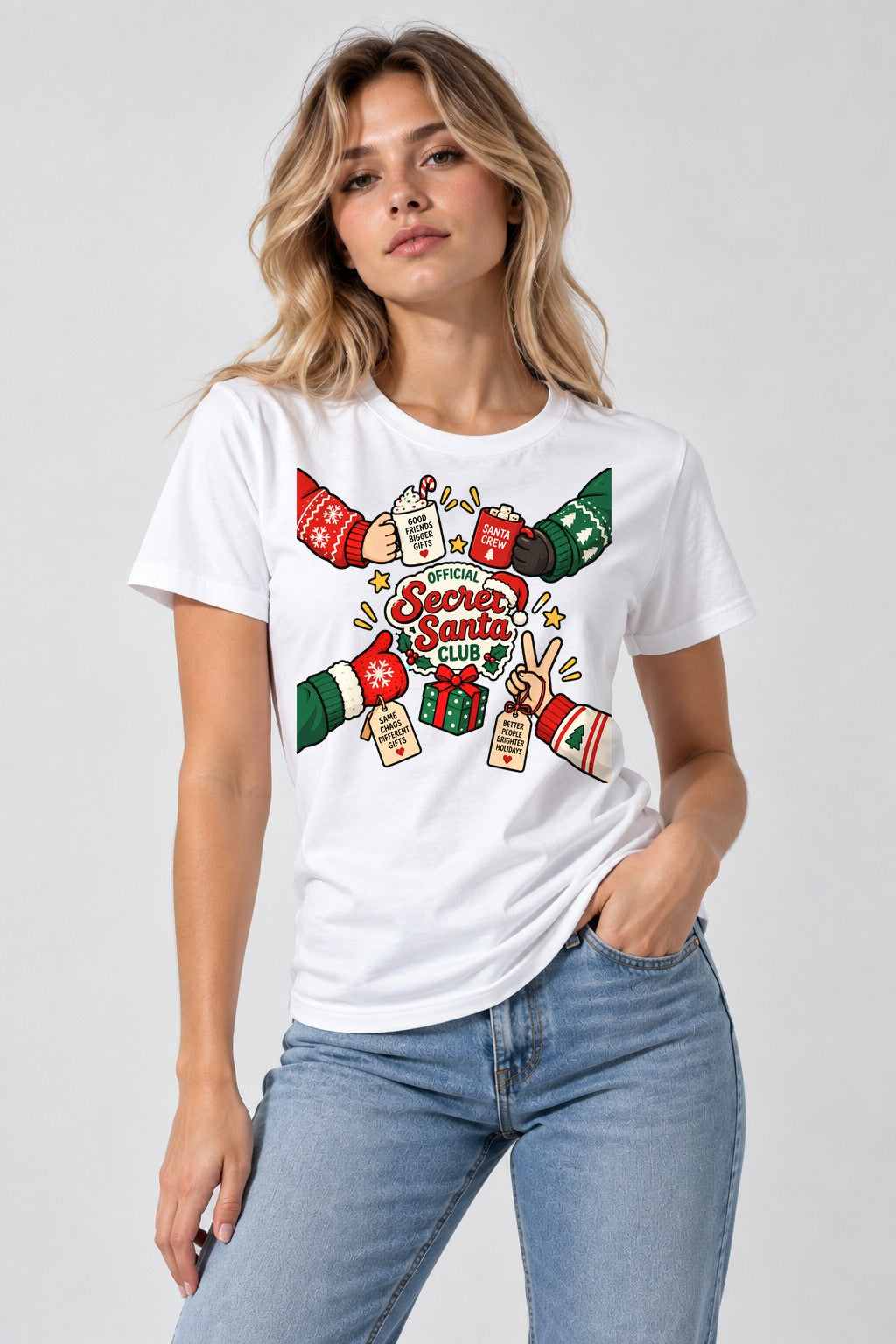 Secret Santa Club - White