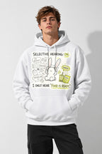 Selective Hearing Bunny - White