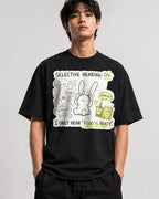 Selective Hearing Bunny - Black