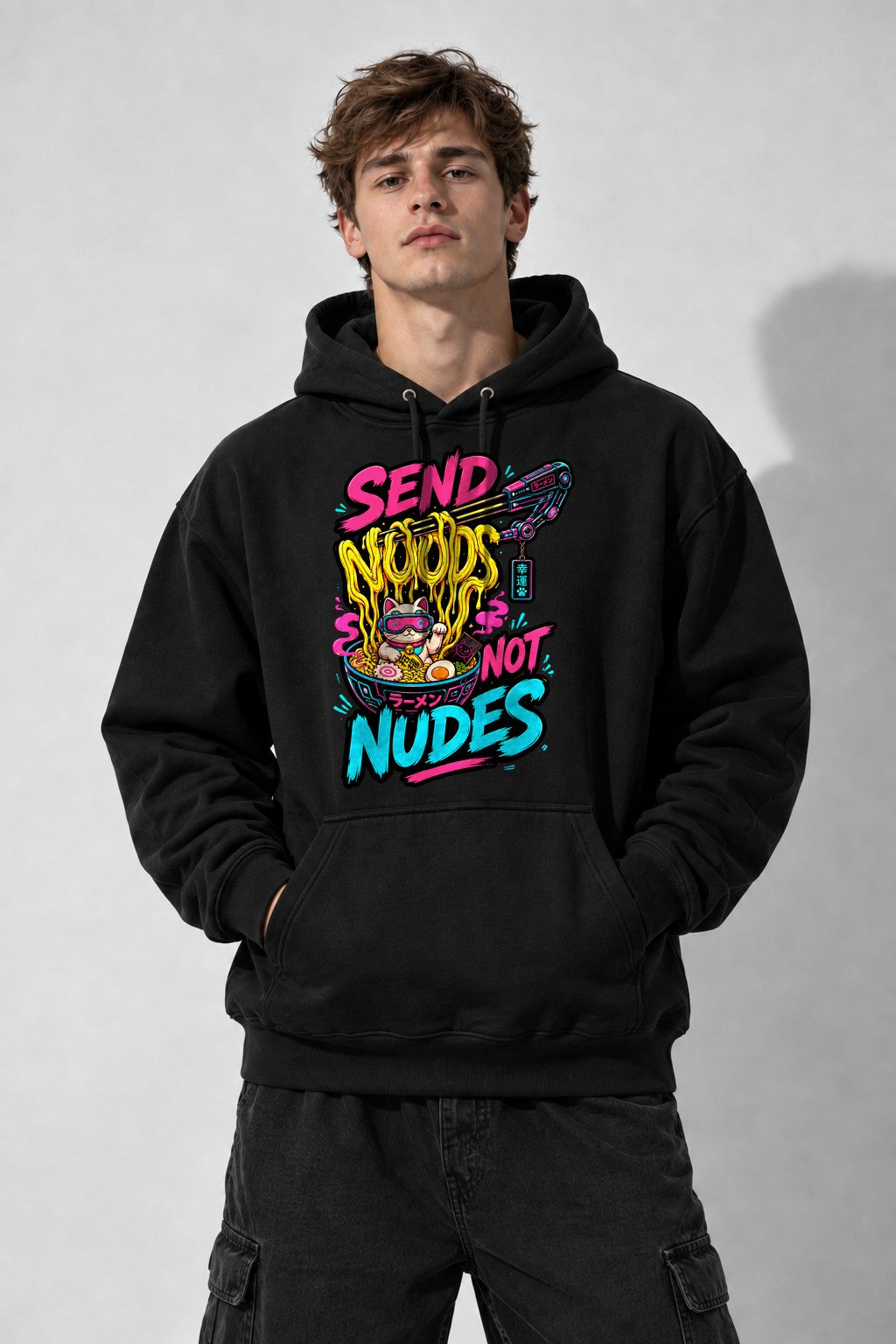 Send Noods Not Nudes - Black