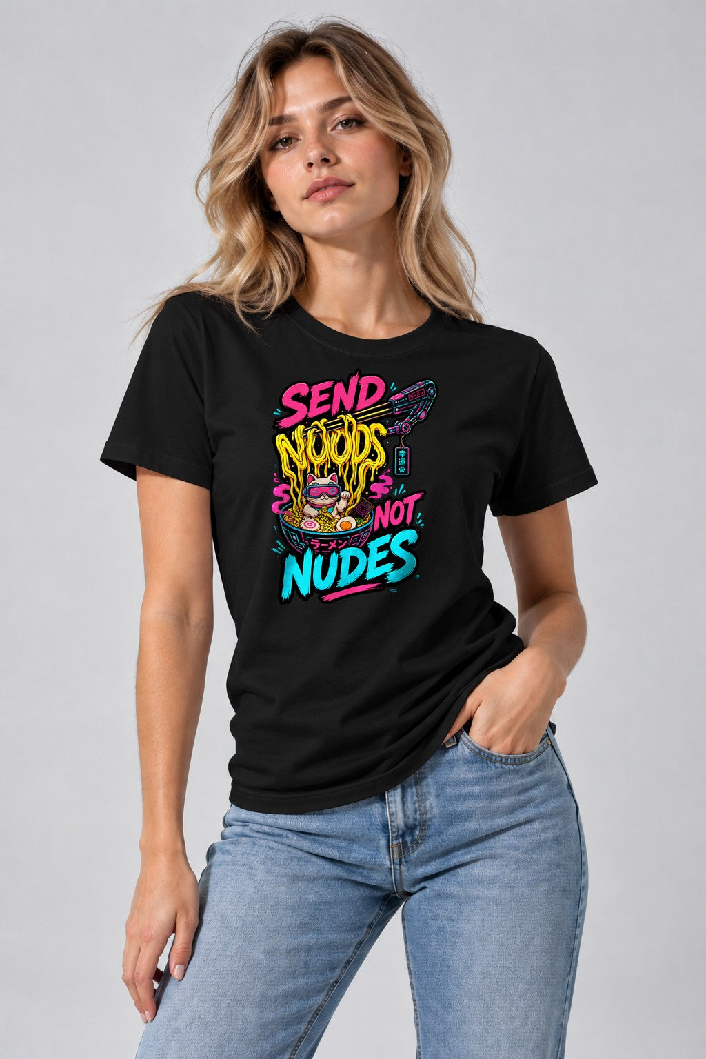 Send Noods Not Nudes - Black