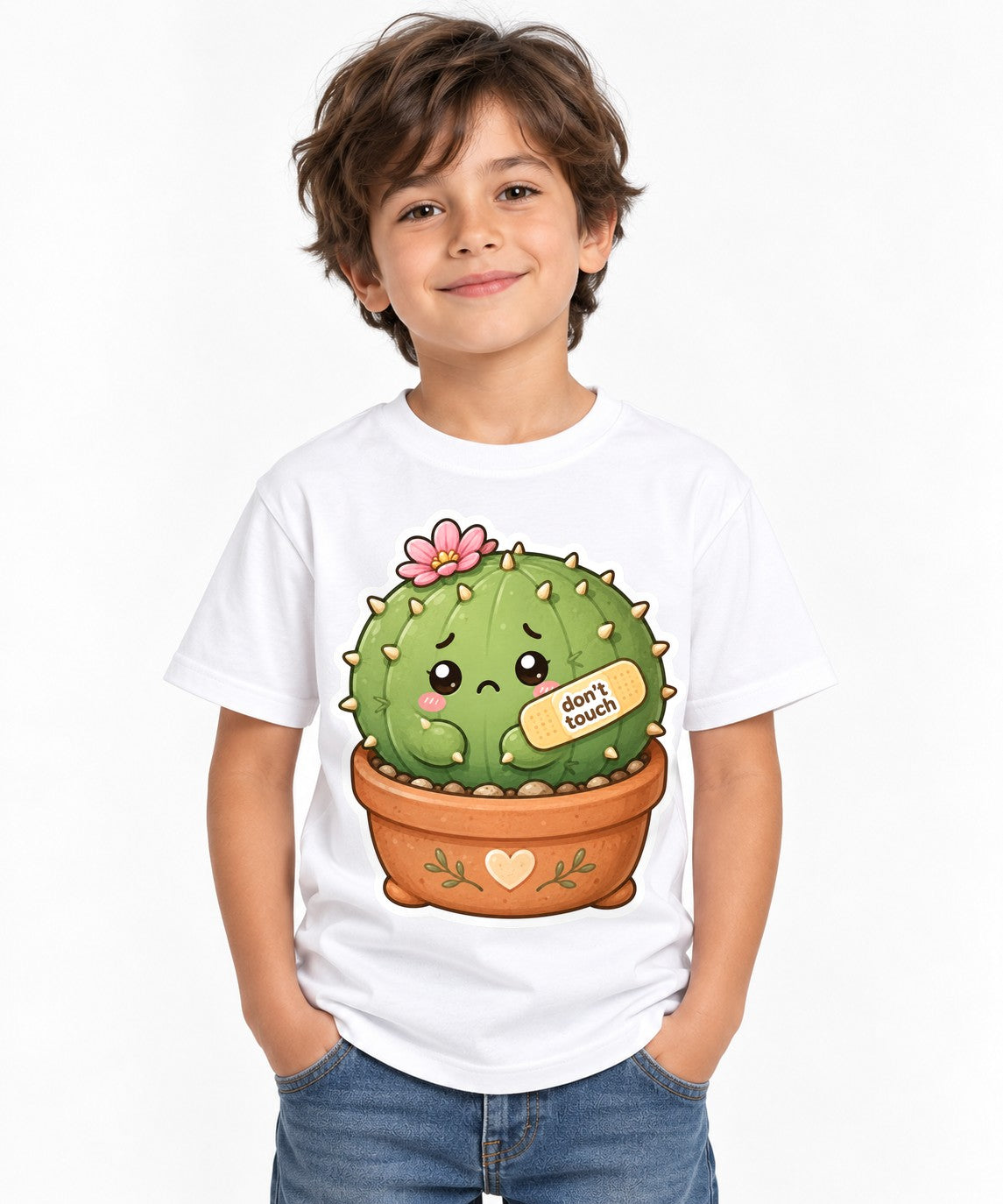 Sensitive Cactus - White