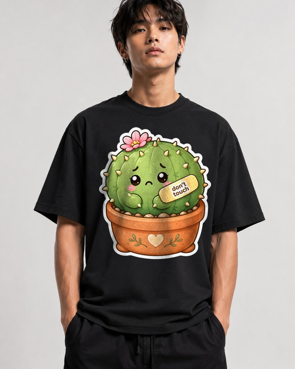 Sensitive Cactus - Black