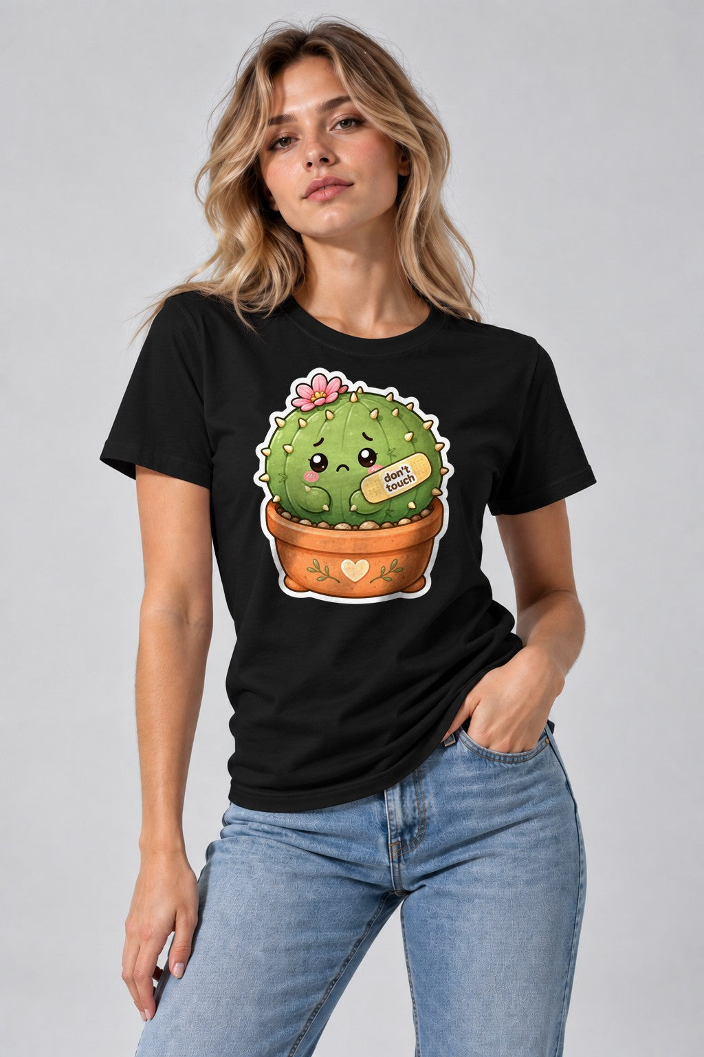 Sensitive Cactus - Black