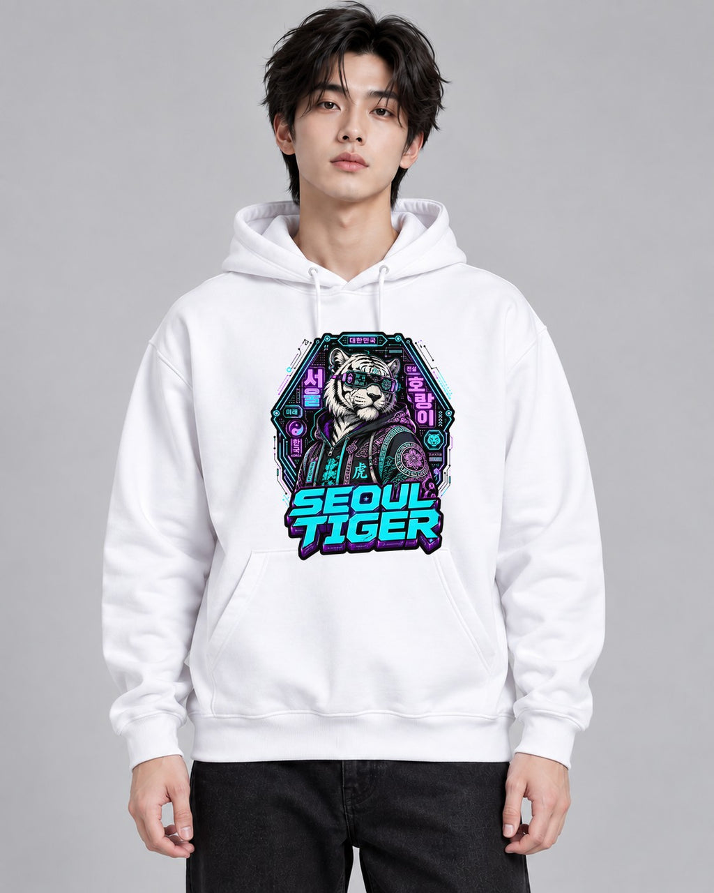 Seoul Tiger - White