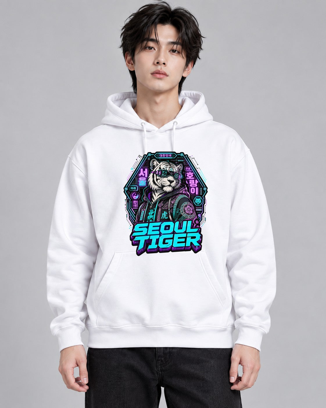 Seoul Tiger - White