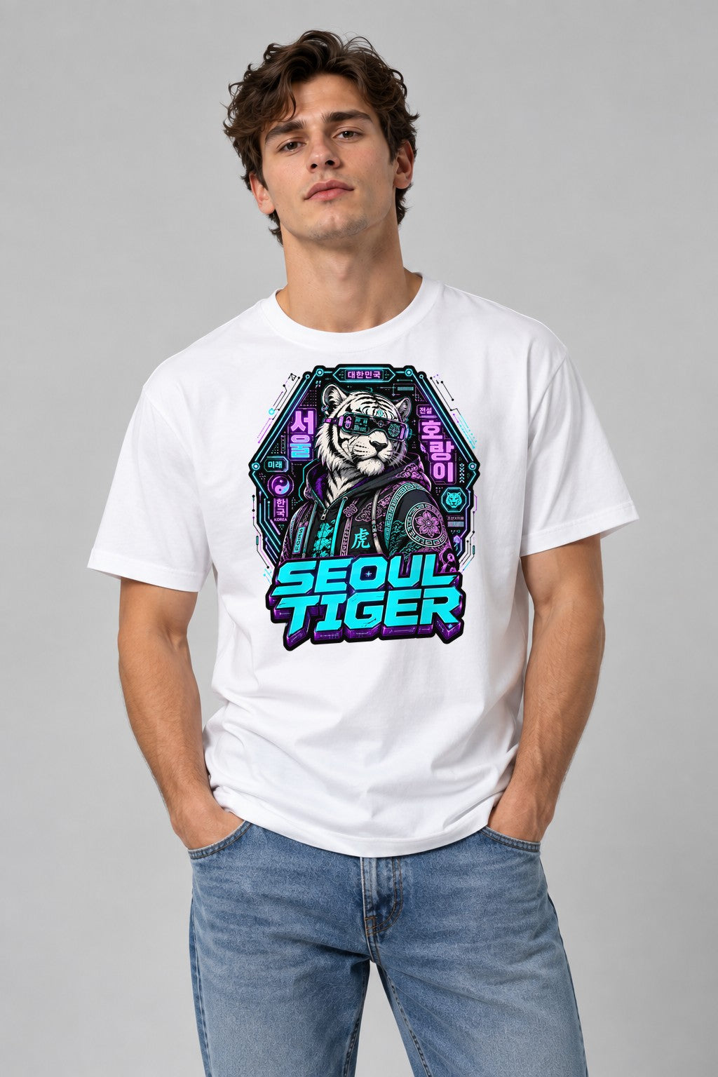 Seoul Tiger - White