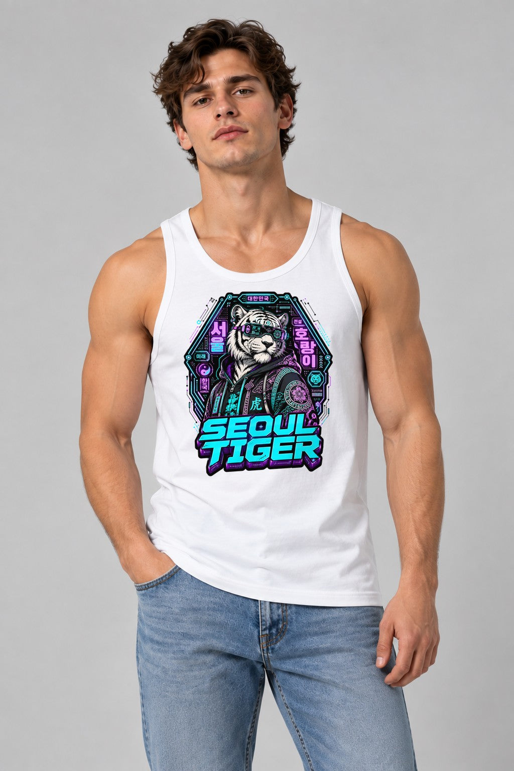 Seoul Tiger - White