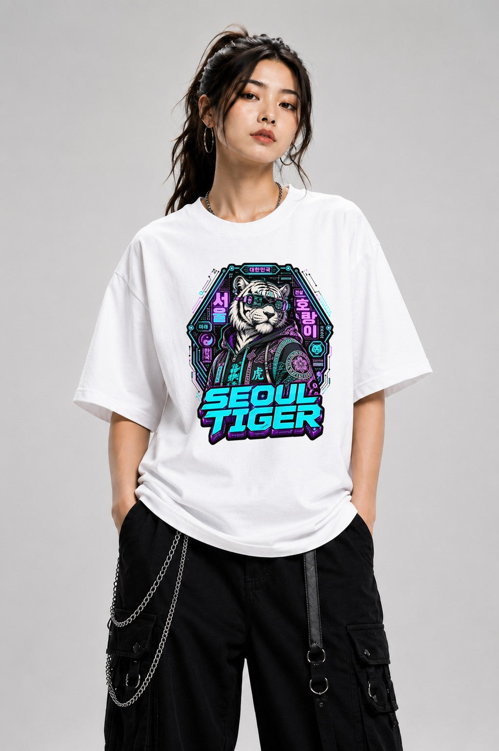 Seoul Tiger - White