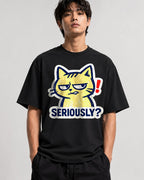 Seriously Grumpy Cat - Black