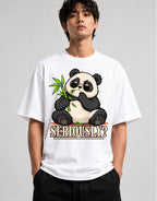 Seriously Panda - White