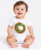 Serpent Ouroboros Flame - White