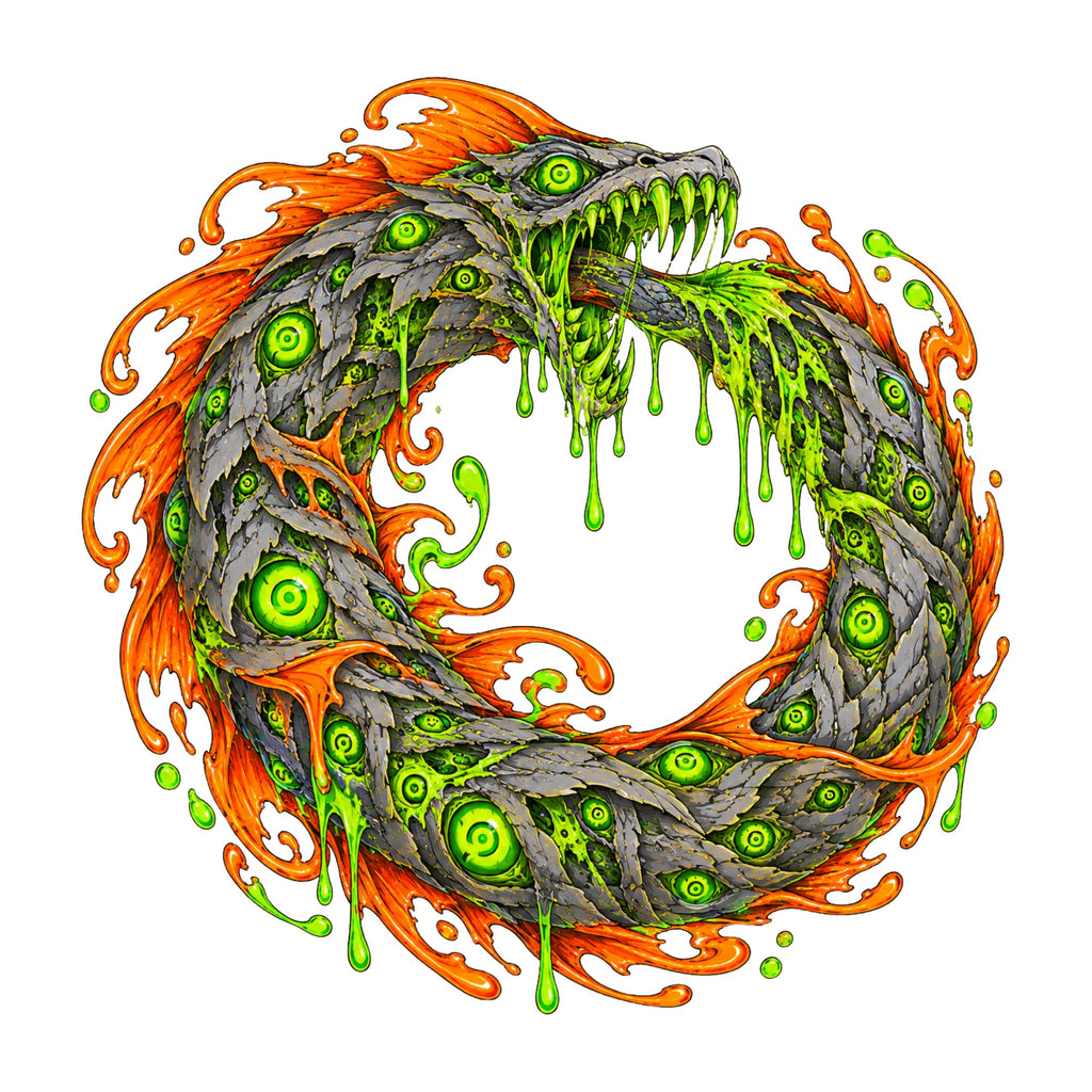 Serpent Ouroboros Flame