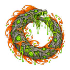 Serpent Ouroboros Flame