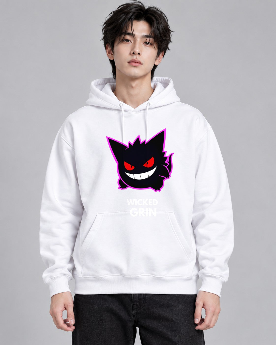 Shadow Creature Grin - White